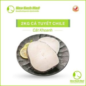 2Kg Cá Tuyết Chile Cắt Khoanh