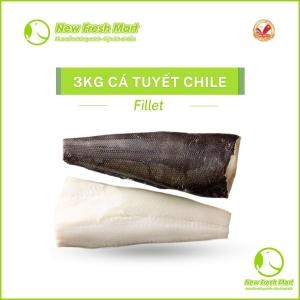 3Kg Cá Tuyết Chile Fillet