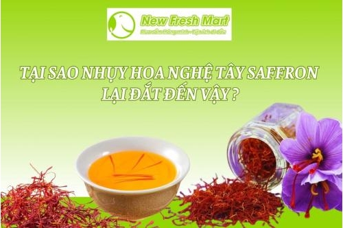 Tại Sao Nhụy Hoa Nghệ Tây Saffron Lại Đắt Đến Vậy ? Tại Sao Nhụy Hoa Nghệ Tây Saffron Lại Đắt Đến Vậy ?
