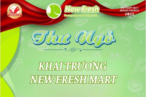 Thư Ngõ Khai Trương Showroom New Fresh Mart Thư Ngõ Khai Trương Showroom New Fresh Mart