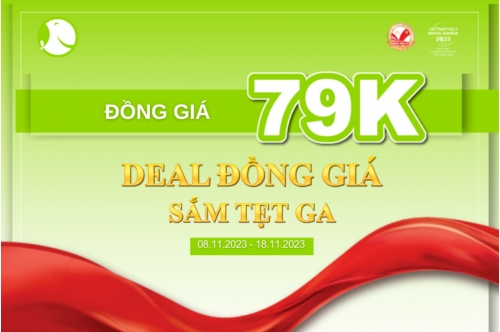Khai Trương Deal Đồng Giá 79K- Sắm Tẹt Ga