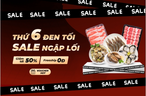 Thứ 6 Đen Tối – Sale Ngập Lối