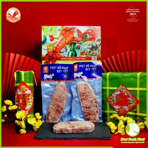 Set Quà 3 Miếng Thăn Ngoại Bò Nhật Fuji