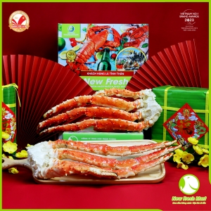 Set Quà Chân Cua Hoàng Đế Hấp 2 Cụm Set Quà Chân Cua Hoàng Đế Hấp 2 Cụm