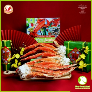 Set Quà Chân Cua Hoàng Đế Hấp 3 Cụm Set Quà Chân Cua Hoàng Đế Hấp 3 Cụm