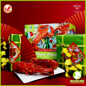 Set Quà Tôm Hùm Canada Hấp 2 Con Set Quà Tôm Hùm Canada Hấp 2 Con