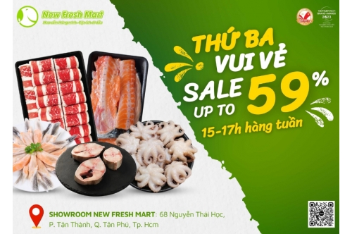 Thứ Ba Vui Vẻ - Sale Up To 59%