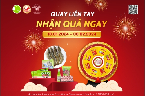 Vòng Quay Đón Tết Cùng New Fresh