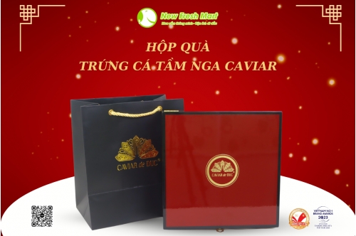 Hộp Quà Trứng Cá Tầm Nga Caviar - Xu Hướng Quà Tết 2024 Hộp Quà Trứng Cá Tầm Nga Caviar - Xu Hướng Quà Tết 2024
