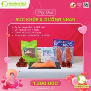 Set Quà Sức Khỏe - Dưỡng Nhan 04 Set Quà Sức Khỏe - Dưỡng Nhan 04