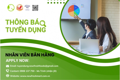 New Fresh Mart - Tuyển Dụng Nhân Bán Hàng New Fresh Mart - Tuyển Dụng Nhân Bán Hàng