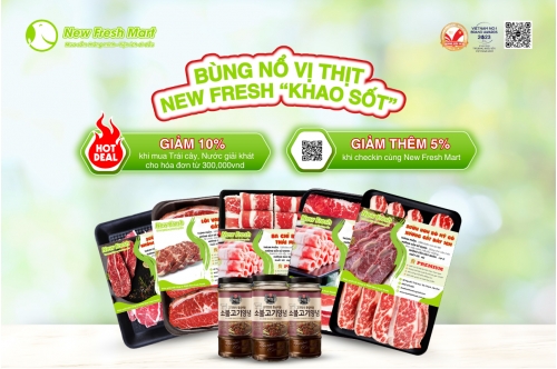 Bùng Nổ Vị Thịt - New Fresh Khao Sốt