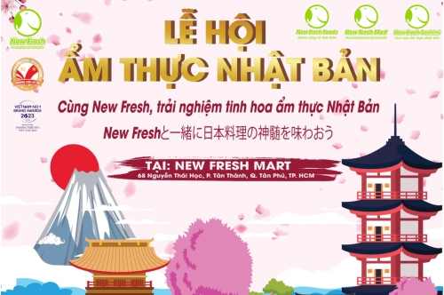 Lễ Hội Ẩm Thực Nhật Bản Cùng New Fresh Lễ Hội Ẩm Thực Nhật Bản Cùng New Fresh