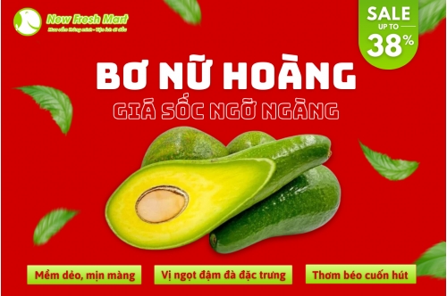Bơ Nữ Hoàng - Giá Sốc Ngỡ Ngàng Sale Up To 38% 