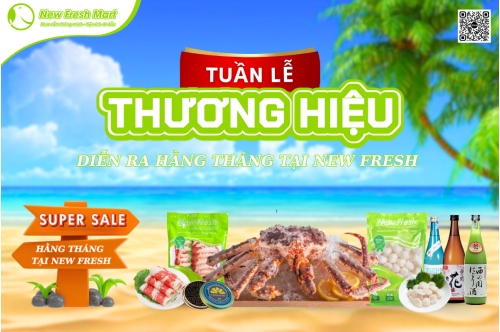 Tuần Lễ Thương Hiệu New Fresh: Sale Đậm Giảm Sâu - Săn Deal Cực Hời Tuần Lễ Thương Hiệu New Fresh: Sale Đậm Giảm Sâu - Săn Deal Cực Hời