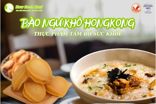 Tẩm Bổ Nhẹ Nhàng Với Bào Ngư Khô Hongkong