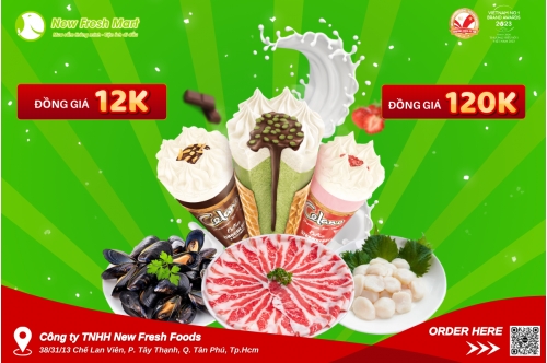 Deal Đồng Giá 12K Lên Sàn Tại New Fresh