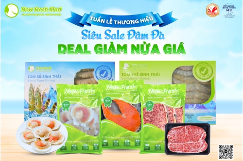 [Tuần Lễ Thương Hiệu New Fresh] Săn Sale Đậm Đà - Deal Giảm Nửa Giá