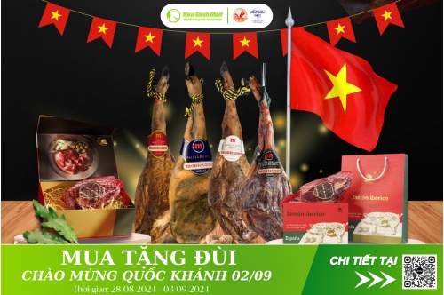 Mua 1 Tặng 1 - Đùi Heo Muối Iberico - 