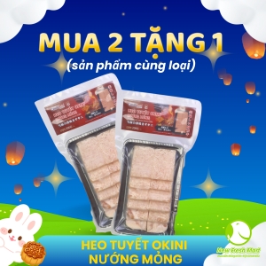 Thịt Heo Tuyết Okini Nướng Mỏng