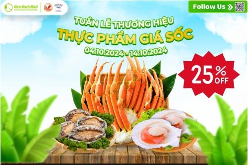 Thực Phẩm Giá Sốc Chớp Deal Thương Hiệu Tháng 10