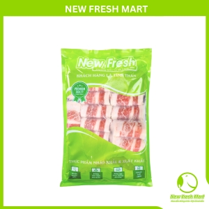 Ba Chỉ Bò Mỹ Cuộn New Fresh 500G, 1Kg Ba Chỉ Bò Mỹ Cuộn New Fresh 500G, 1Kg