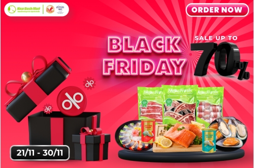 Thứ Sáu Đen Tối Sale Ngập Lối