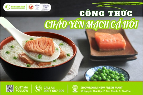 Cách Nấu Cháo Yến Mạch Cá Hồi Thơm Ngon Cho Bé Ngay Tại Nhà