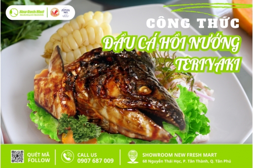 Đầu Cá Hồi Nướng Teriyaki - Hương Vị Nhật Bản Độc Đáo