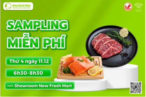 [Sampling Dùng Thử Miễn Phí] Thưởng Vị Món Ngon - Không Lo Mất Phí
