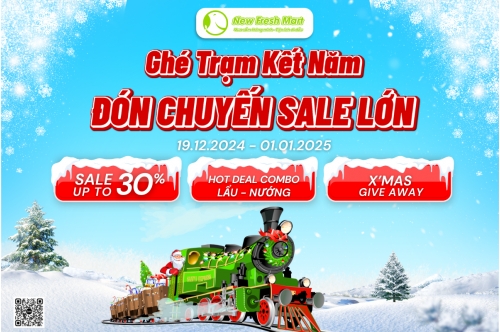 Ghé Trạm Kết Năm - Đón Chuyến Sale Lớn