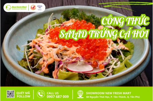 Công Thức Làm Salad Trứng Cá Hồi Thơm Ngon Như Nhà Hàng