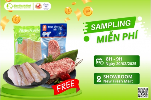 [Sampling Miễn Phí] Cơ Hội Trải Nghiệm Cá Ngon, Thịt Chất