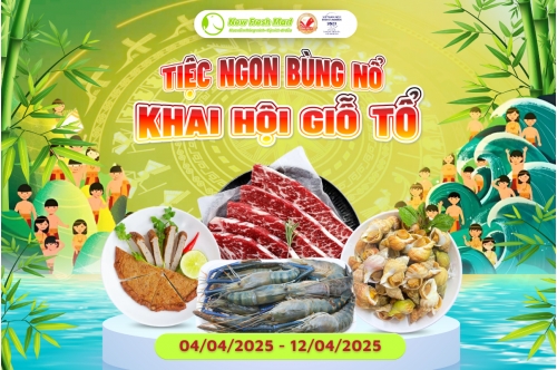 Khai Hội Giỗ Tổ - Tiệc Ngon Bùng Nổ