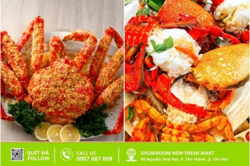 Cua Huỳnh Đế Và Cua Hoàng Đế: Khám Phá Vị Ngon 