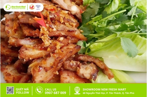 2 Bí Quyết Ba Chỉ Chiên Sả Ớt Không Khô – Thịt Mềm, Da Giòn Tan