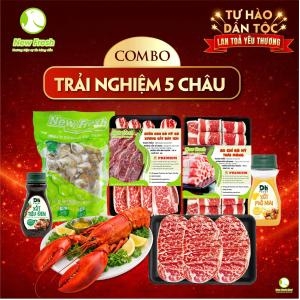 Combo Trải Nghiệm Năm Châu