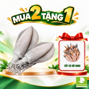 Mực Lá Làm Sạch New Fresh