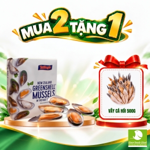 Vẹm Xanh Newzeland Nửa Mảnh Talley L