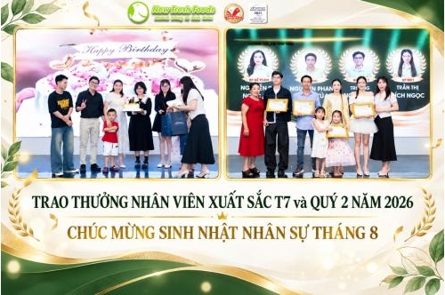 Đêm Gala Team Building 2026: Rực Rỡ Sinh Nhật Tháng 8 Và Vinh Danh Nhân Sự Xuất Sắc Quý 2
