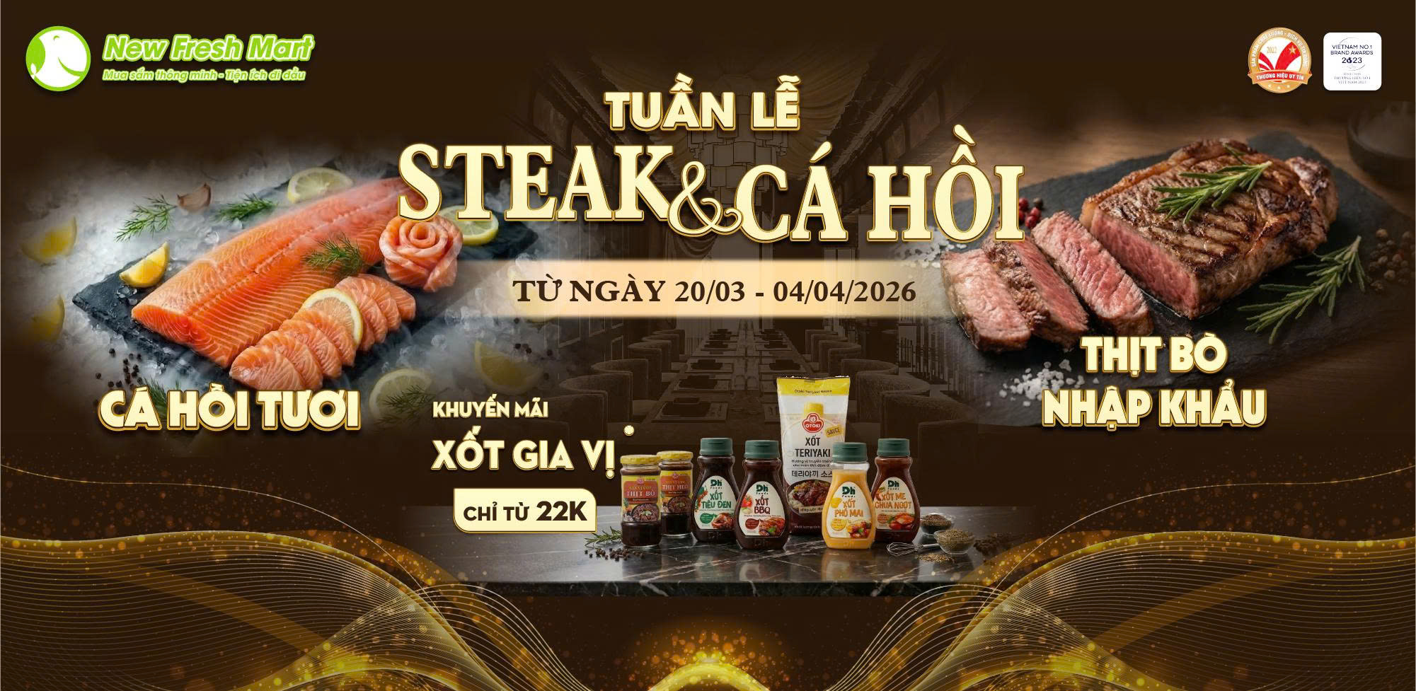 TUẦN LỄ STEAK & CÁ HỒI