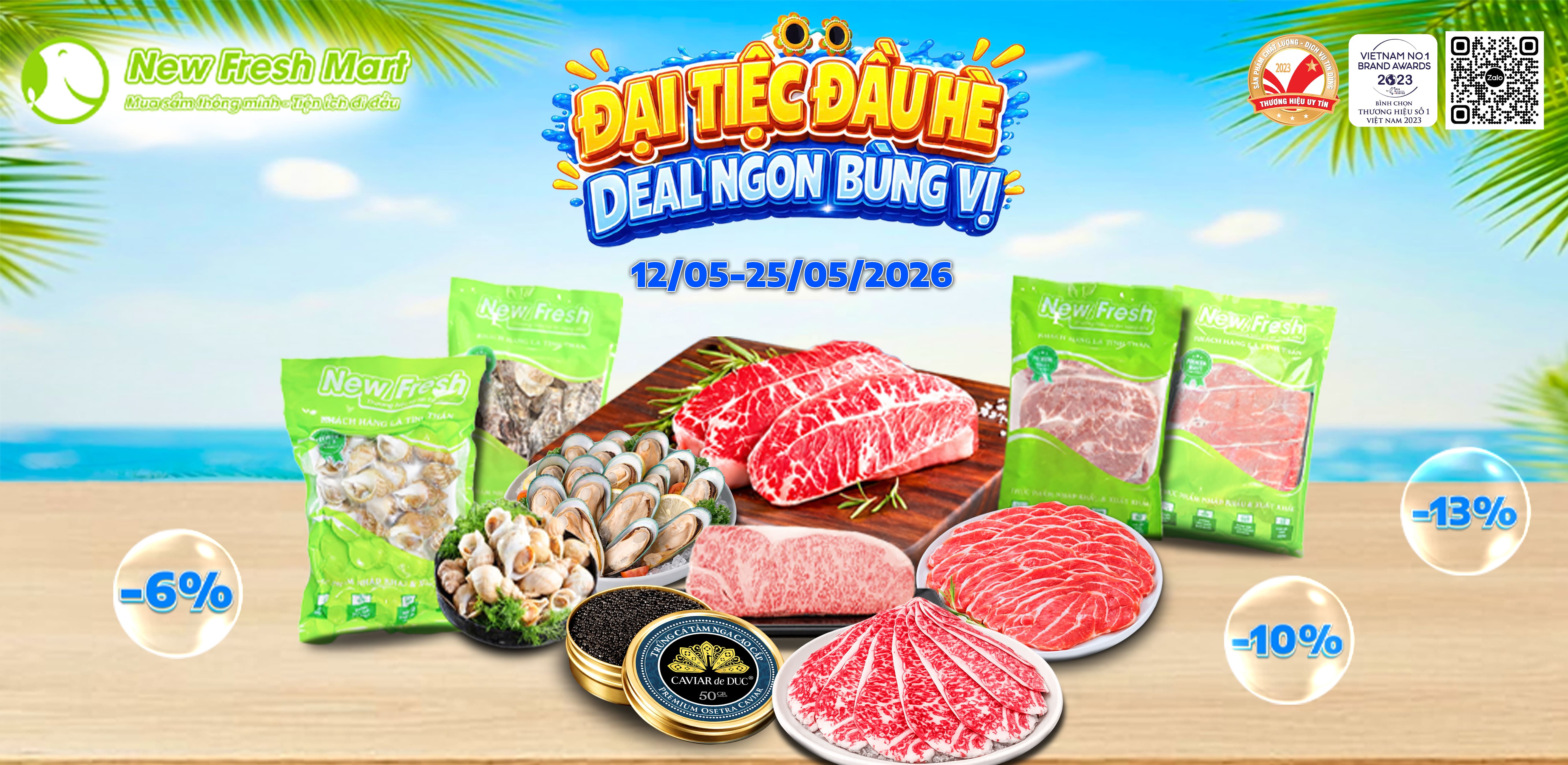 ĐẠI TIỆC ĐẦU HÈ - DEAL NGON BÙNG VỊ