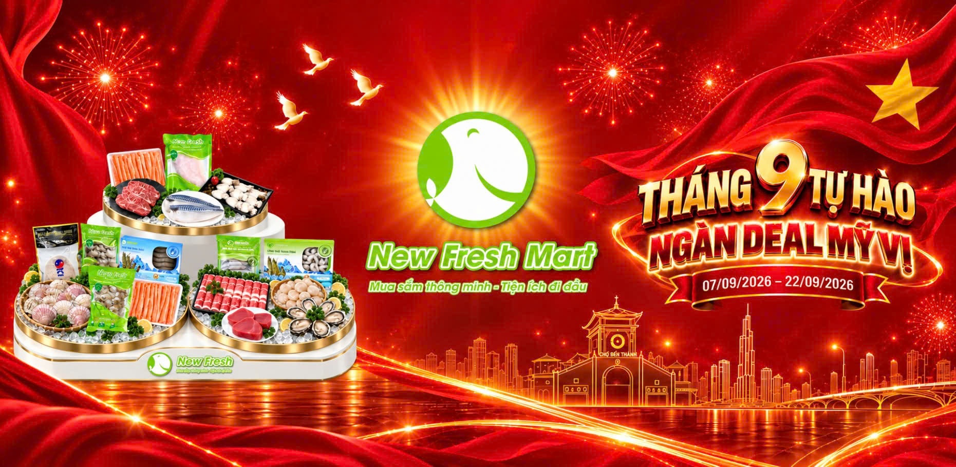 THÁNG 9 TỰ HÀO – NGÀN DEAL MỸ VỊ