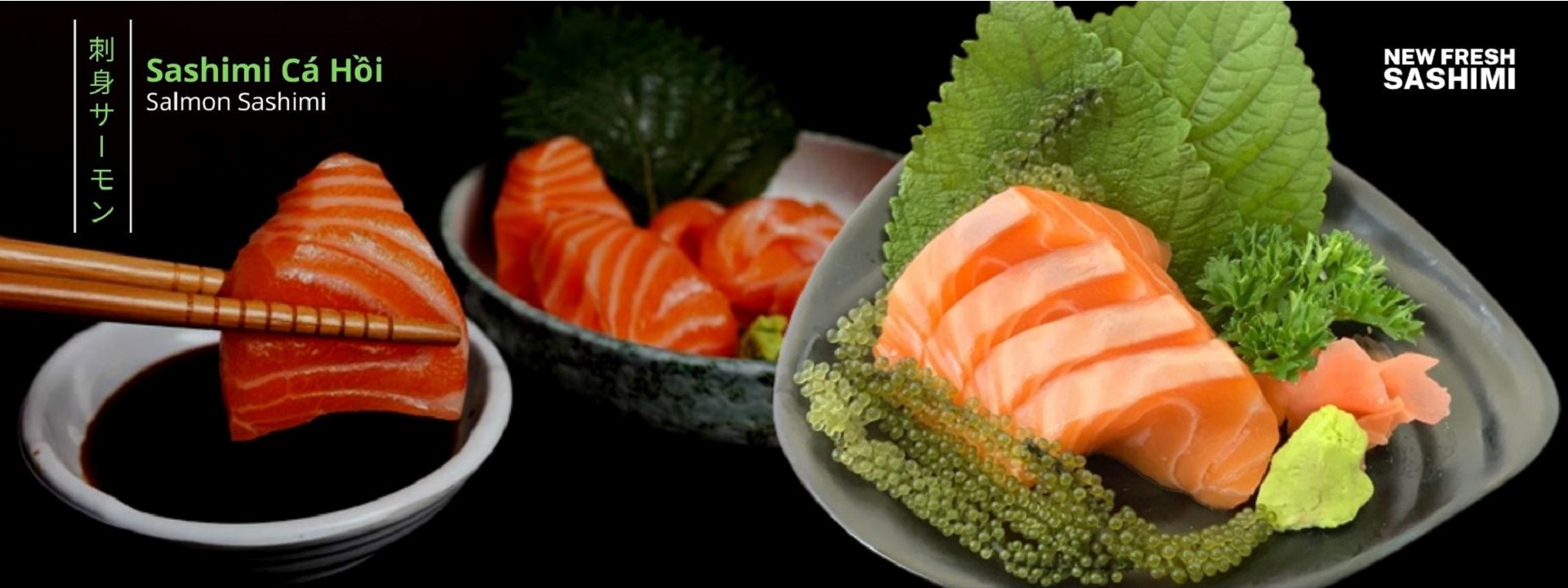 Sashimi Cá Hồi là món ăn truyền thống của Nhật thể hiện sự khéo léo và tinh tế, được chế biến tỉ mỉ từ những lát cá đến từng món gia vị ăn kèm. Sự hòa quyện hoàn hảo trong từng thớ thịt đỏ cam rực rỡ, biến hương vị của cá hồi trở nên hảo hạng. Từng lát từ