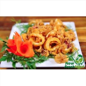 Mực Ống Cắt Khoanh