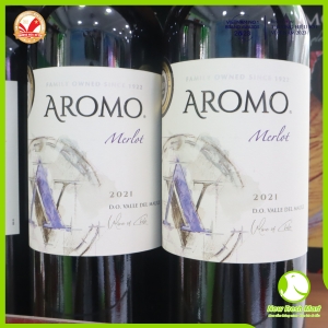 Rượu Vang Đỏ Aromo - Merlot 750Ml