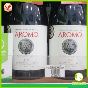 Rượu Vang Đỏ Aromo Reserva Privada  - Syrah