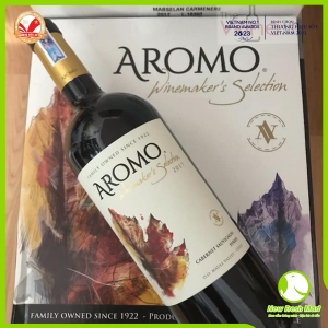 Rượu Vang Đỏ Aromo Winemakers Selection - Cabernet Sauvignon, Syrah