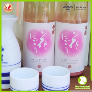 Rượu Sake Nishinoseki Hana - Nigori