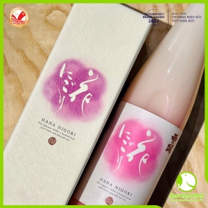 Rượu Sake Nishinoseki Hana - Nigori